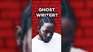 Kendrick Lamar is Being EXPOSED for Ghost Writing? | #Shorts