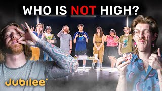 5 High People vs 2 Secret Sober People | Odd One Out
