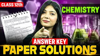 Cbse Board 12th Chemistry Paper Solution 2025 Class 12 Cbse Board Exam