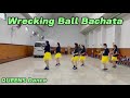 Wrecking Ball Bachata Line Dance, Choreo by Kartika Dewiana (INA), Demo : QUEEN'S Dance (INA)