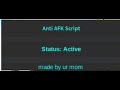 Roblox Anti Afk Script *Tested Working* (Pastebin)