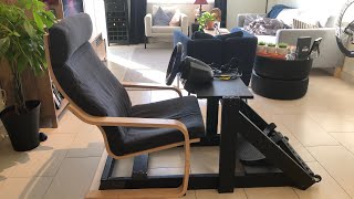 Best Inexpensive DIY Sim Racing Rig with IKEA Chair