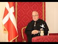 Fra’ Marco Luzzago elected Lieutenant of Grand Master of Sovereign Order of Malta