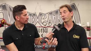 TOM LOEFFLER "GGG WILL MAKE ALOT OF ADJUSTMENTS! WILL PUT EVEN MORE PRESSURE ON & CUT RING OFF!"