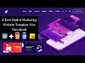 6 Best Digital Marketing Website Template Free Download, Both WordPress  HTML, CSS & Javascript