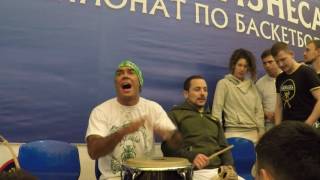 Mestre Esquilo cantando @ Russian Capoeira Center Big Meeting 2016