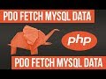 How to Fetch MySQL Data using PDO - Become a PHP Master - 32