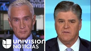 Jorge Ramos enfrenta a una estrella conservadora de Fox News por mentir a su audiencia sobre inmigra