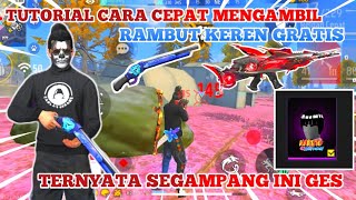 TUTORIAL❗CARA CEPAT MENGAMBIL RAMBUT KEREN GRATIS TERNYATA SEGAMPANG INI GES😱#solovsskuad #dhygaming