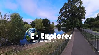 🌍 🇬🇧 4K A walk around Wardown Park, Luton. Squirrel and Rabbit hunt #lutontown #walk #uk #4k