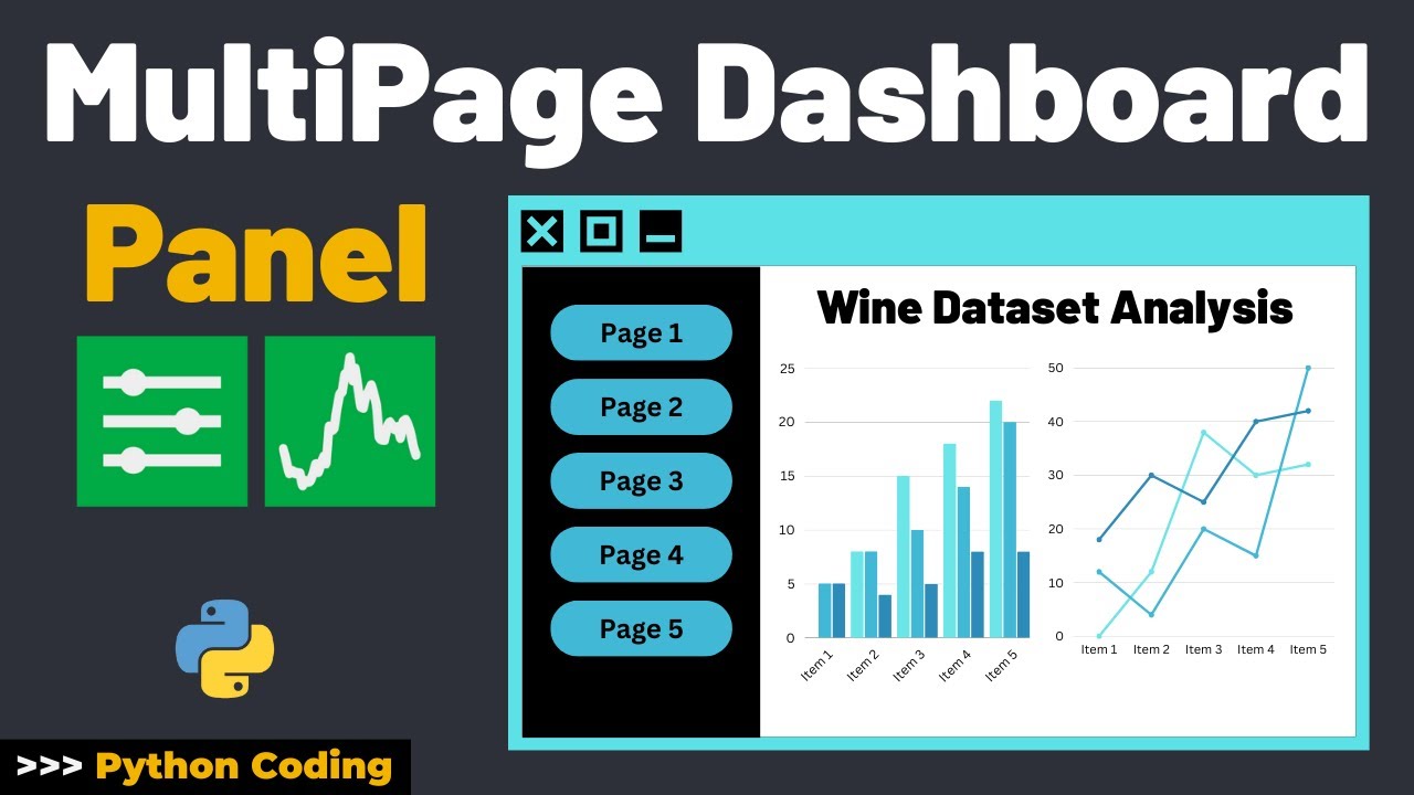 Step By Step Guide To Create Multi Page Dashboard Using Panel Hvplot