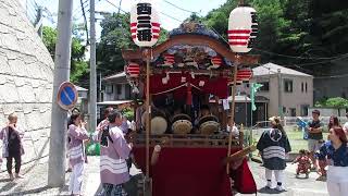 令和5年6月4日横須賀市逸見鹿嶋神社例大祭②