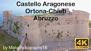 Castello Aragonese Ortona-Chieti-Abruzzo Italy/HD/4K/Maluphotography16/DJI/Drone/Aerial.Shots