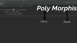 Objects Oriented Programming - Polymorphism in python || Polymorphism in python ||Hindi|| TCS