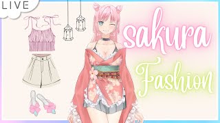 【雑談配信】さくらの私服選んでほしい♥【新人Vtuber/華時さくら】