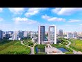 hefei china in 4k by drone amazing view of hefei china