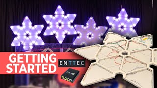 Building an LED Snowflake for Christmas | Enttec OCTO MKii Controller \u0026 ELM LED Mapper