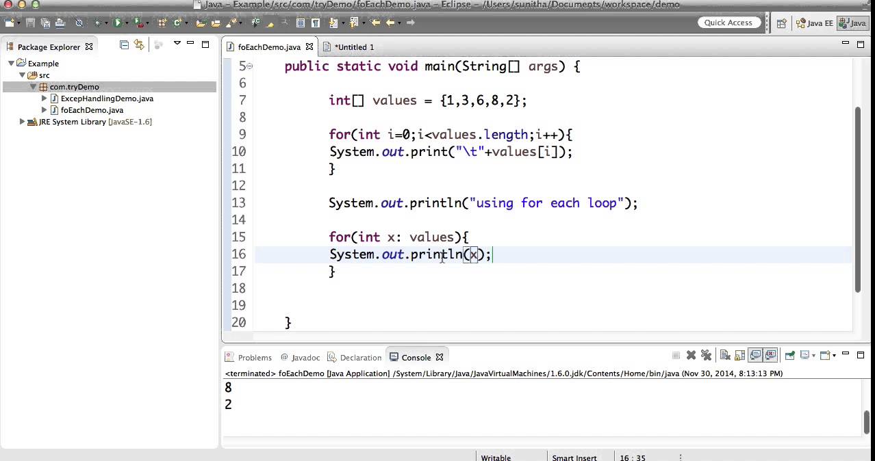 For Each Loop In Java - YouTube