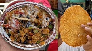 India's Biggest Papdi Chaat😱 इतनी बड़ी पापड़ी देखी नहीं होगी आपने😳 Mainpuri Street Food |Farrukhabad