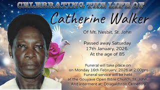 Celebrating the life of: Catherine Walker