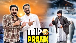 Hilarious Trip Prank With My Friends 😂 || Itni Fog Pehli Dafa Dekhi 😧