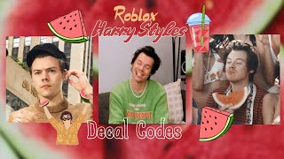 Roblox | Harry Styles Decal Codes