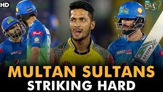 Multan Sultans Strikes Hard In Powerplay | Peshawar vs Multan | Match 13 | HBL PSL 7 | ML2G