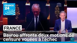 France : Bayrou affronte deux motions de censure vouées à l'échec • FRANCE 24