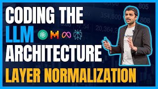 Lecture 20: Layer Normalization in the LLM Architecture