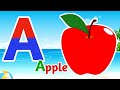 A to Z Alphabet | Learn A for Apple B for Ball | Abc Phonics Song | ABCD