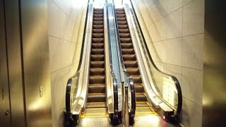 【8】虎ノ門ヒルズ エスカレーター 東京メトロ 虎ノ門駅 TOKYOmetro Japan escalator フジテック FUJITEC