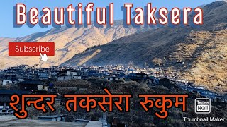 Amazing Himali Life in Nepal||Rukum Taksera