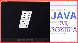 Java - How to Create a 3D Domino Piece in Java Netbeans [ With Source Code ]