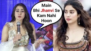Sara Ali Khan Reaction On Competition With Jhanvi Kapoor For Best Debut 2018