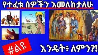 የተፈቱ ሰዎችን እመለከታለሁ፤ ... እንዴት እና ለምን?!