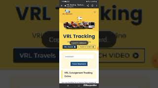 How to track your VRL Courier using your mobile device  #parceltracking #vrltracking #indiapost