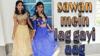 Sawan Mein Lag Gayi Aag//Ginny Weds Sunny//Dance cover by Sayani & Sathi//Dance Gharana