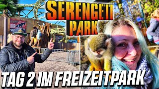 SERENGETI PARK Vlog November 2024 [Day 2] - Affen belagern uns! | Serengeti Park Hodenhagen