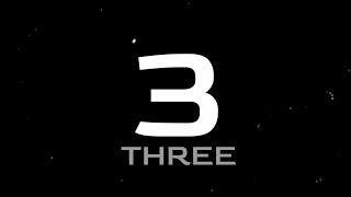 Countdown Timer - 3 seconds with womens voice