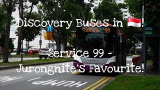 Discovery Buses In Singapore! #80 - Bus Service 99: Jurongnite's Popular \u0026 Favourite!