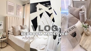 VLOG: Bedroom shopping + haul, cooking, etc