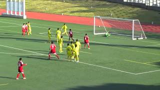 英華vs喇沙(2013.12.3.D1學界足球甲組準決賽)片段8之入球0:1(金牌罰球)