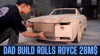 Dad Build ROLLS ROYCE BOAT TAIL For His Son - Part 1