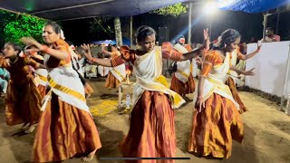 കിളി മൊഞ്ചേ ചെമ്പക വല്ലി |kaikottikali|kaikottikali dance|killimonje song|veeranatyam|folk dance