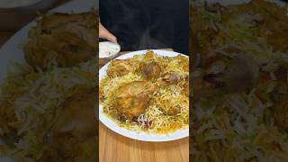 Hyderabadi Chicken Biryani ASMR Cooking || #shorts #chicken #food #cooking #nonv
