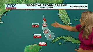 Tropical Storm Arlene first named storm of the 2023 hurricane season