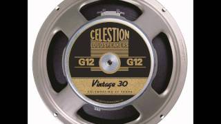 Celestion Vintage 30 Tone Samples