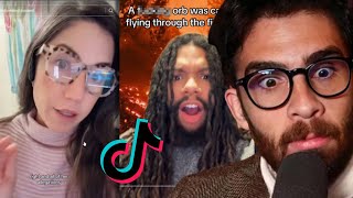 LA Wildfire Conspiracy TikToks are INSANE | Hasanabi reacts