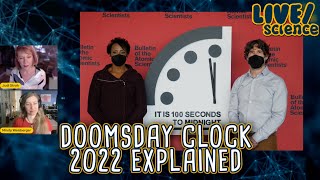 LIVE/science: Doomsday Clock 2022 Explained