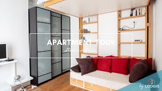 Apartment Tour // Furnished  27m2 in Paris – Ref : 11120657